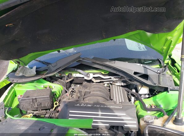 2C3CDXGJXHH556658 2017 DODGE CHARGER Green უკანა ხედი
