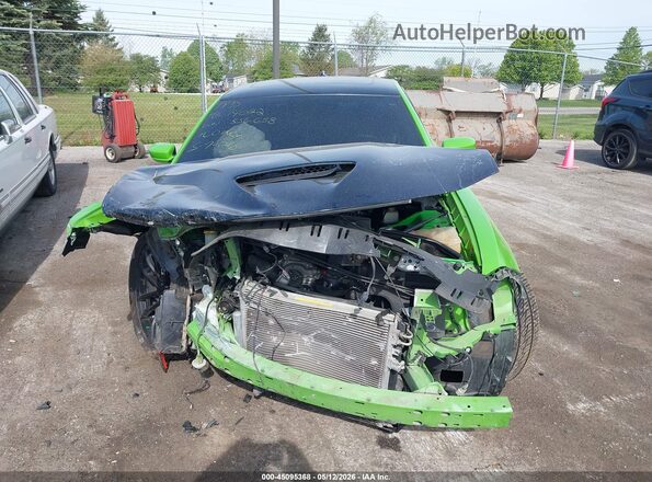 2C3CDXGJXHH556658 2017 DODGE CHARGER Green ხელსაწყოთა პანელის ხედი