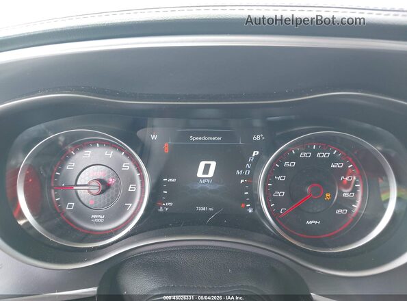 2C3CDXGJXLH251380 2020 DODGE CHARGER White Հետևի նստատեղերի տեսք