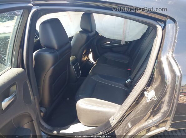2C3CDXHG0GH187911 2016 DODGE CHARGER Black VIN კოდის სტიკერის ხედი