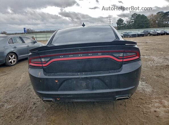2C3CDXHG0JH216038 2018 DODGE CHARGER Black Rear view