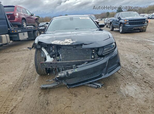 2C3CDXHG0JH216038 2018 DODGE CHARGER Black Front view