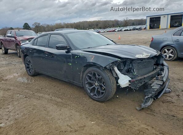 2C3CDXHG0JH216038 2018 DODGE CHARGER Black Front right