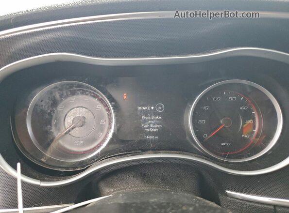 2C3CDXHG0JH216038 2018 DODGE CHARGER Black Instrument cluster view