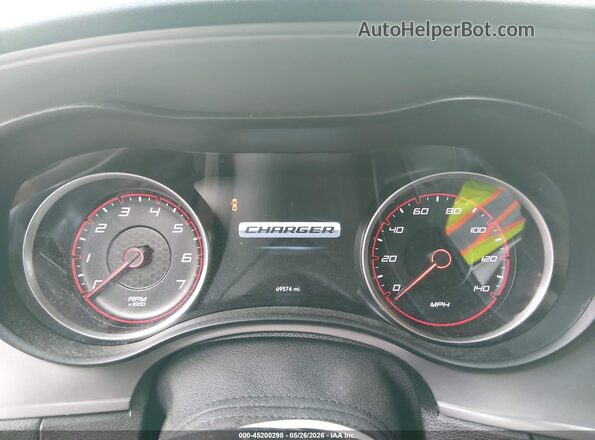 2C3CDXHG0PH559912 2023 DODGE CHARGER Black Vista de los asientos traseros