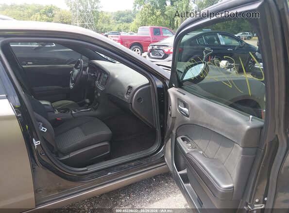 2C3CDXHG1JH227162 2018 DODGE CHARGER Gray Vista interior delantera