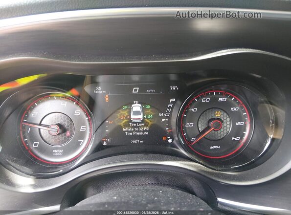 2C3CDXHG1JH227162 2018 DODGE CHARGER Gray Vista de los asientos traseros