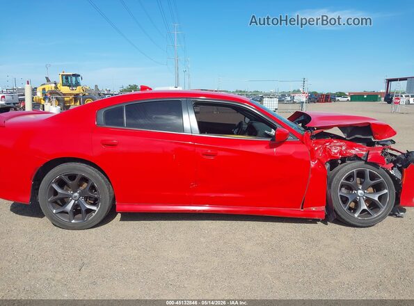 2C3CDXHG1KH561984 2019 DODGE CHARGER Red Սարքավորումների վահանակի տեսք