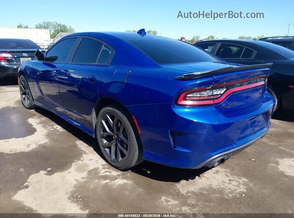 2C3CDXHG1NH221111 2022 DODGE CHARGER Синий Задняя левая четверть