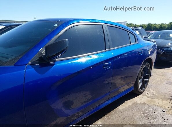 2C3CDXHG1NH221111 2022 DODGE CHARGER Синий Панорамный вид салона 360°