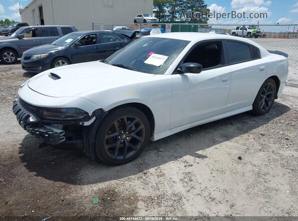 2C3CDXHG1PH701944 2023 DODGE CHARGER White Vista tres cuartos delantera izquierda