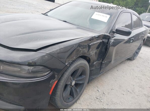 2C3CDXHG2GH265945 2016 DODGE CHARGER Черный Вид спереди