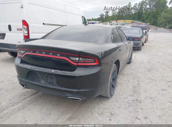 2C3CDXHG2GH265945 2016 DODGE CHARGER Черный Задняя правая четверть
