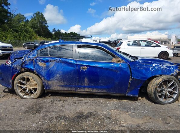 2C3CDXHG2NH182920 2022 DODGE CHARGER Blue Widok wnętrza z tyłu