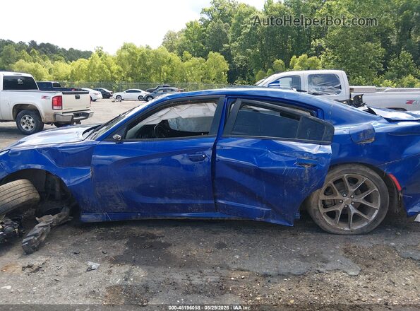 2C3CDXHG2NH182920 2022 DODGE CHARGER Blue Widok wnętrza 360 stopni