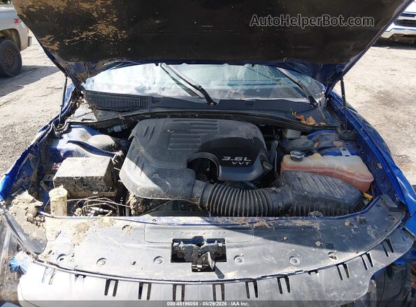 2C3CDXHG2NH182920 2022 DODGE CHARGER Blue Widok z tyłu