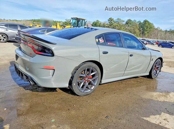 2C3CDXHG2PH591907 2023 DODGE CHARGER Gray 