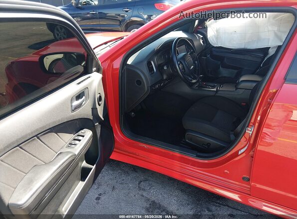 2C3CDXHG2PH597920 2023 DODGE CHARGER Red Vista interior delantera