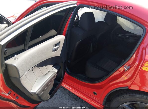 2C3CDXHG2PH597920 2023 DODGE CHARGER Red Vista de la etiqueta del VIN