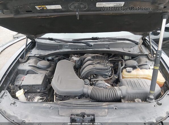 2C3CDXHG3GH158841 2016 DODGE CHARGER Черный Вид сзади