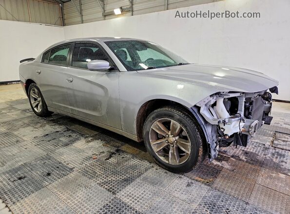 2C3CDXHG3GH196778 2016 DODGE CHARGER Silver 