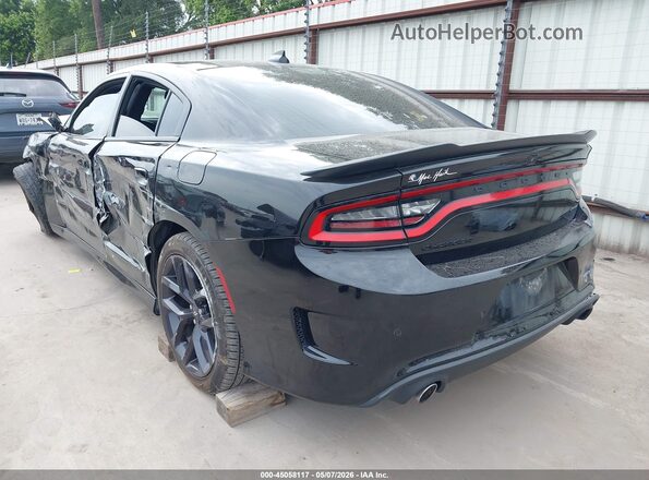 2C3CDXHG3MH565974 2021 DODGE CHARGER Black Tył lewy