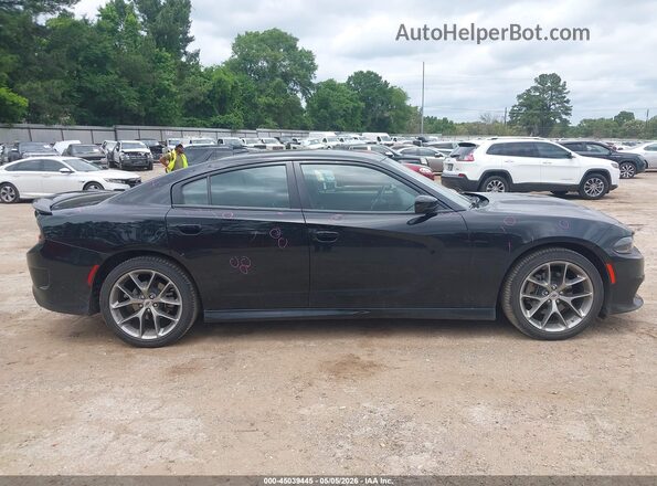 2C3CDXHG3PH559998 2023 DODGE CHARGER Black უკანა სალონის ხედი
