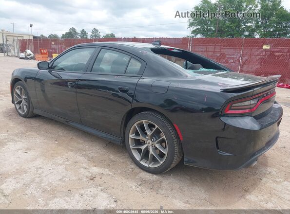2C3CDXHG3PH559998 2023 DODGE CHARGER Black უკანა მარცხენა