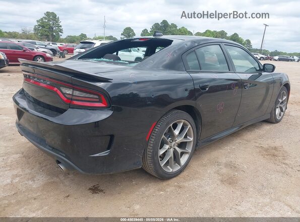 2C3CDXHG3PH559998 2023 DODGE CHARGER Black უკანა მარჯვენა