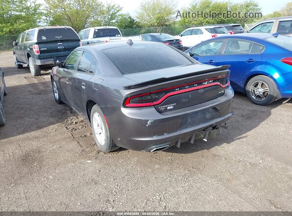 2C3CDXHG4GH330388 2016 DODGE CHARGER Gray 