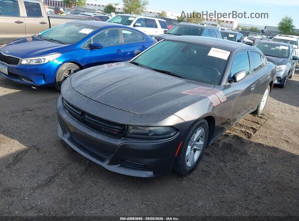 2C3CDXHG4GH330388 2016 DODGE CHARGER Gray 