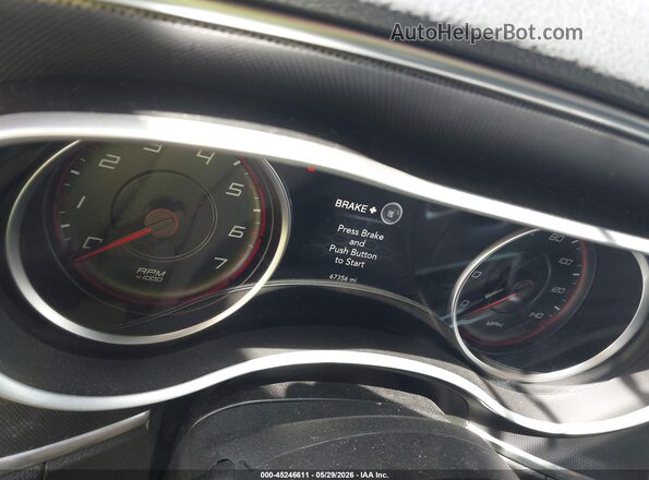 2C3CDXHG4GH335008 2016 DODGE CHARGER White Vista de los asientos traseros