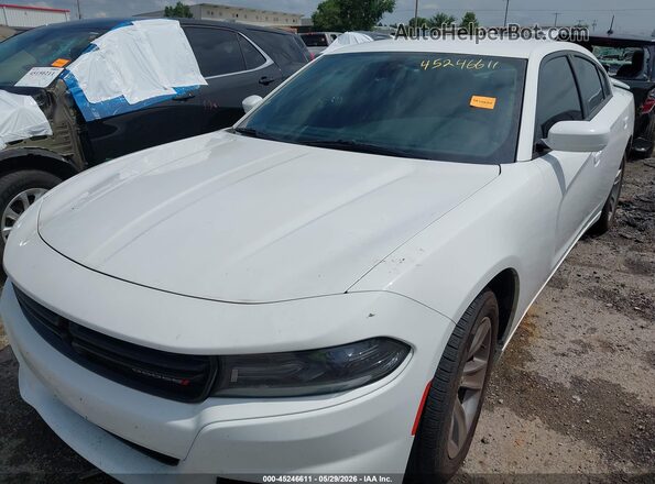 2C3CDXHG4GH335008 2016 DODGE CHARGER White Vista frontal