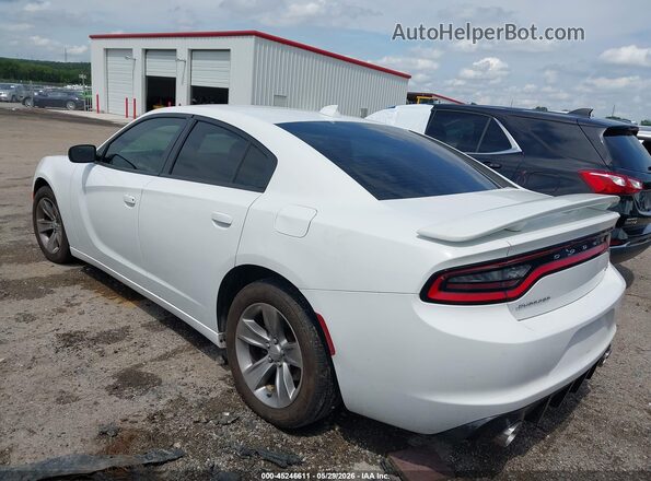 2C3CDXHG4GH335008 2016 DODGE CHARGER White Trasero izquierdo