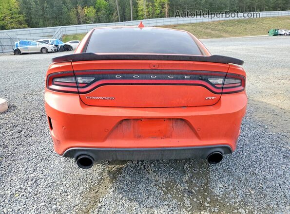 2C3CDXHG4KH676627 2019 DODGE CHARGER Orange 
