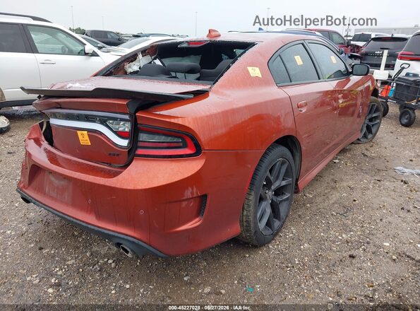 2C3CDXHG4LH240877 2020 DODGE CHARGER Orange უკანა მარჯვენა