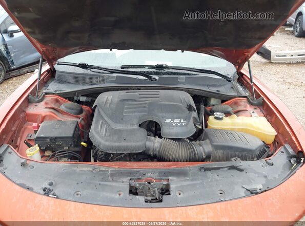 2C3CDXHG4LH240877 2020 DODGE CHARGER Orange უკანა ხედი