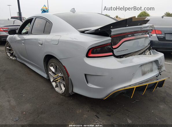 2C3CDXHG5LH212327 2020 DODGE CHARGER Gray Rear left