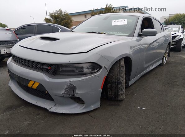 2C3CDXHG5LH212327 2020 DODGE CHARGER Gray Front left