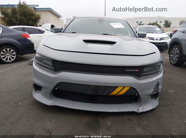 2C3CDXHG5LH212327 2020 DODGE CHARGER Gray Rear interior view