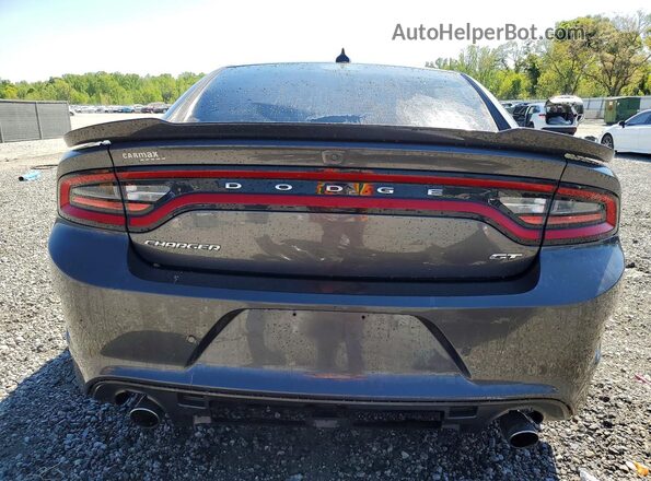 2C3CDXHG5MH527940 2021 DODGE CHARGER Black უკანა ხედი