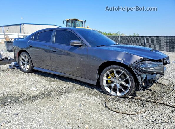 2C3CDXHG5MH527940 2021 DODGE CHARGER Black წინა მარჯვენა