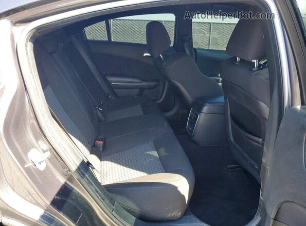 2C3CDXHG5MH527940 2021 DODGE CHARGER Black უკანა სავარძლების ხედი