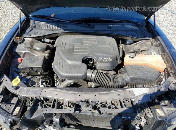 2C3CDXHG5MH527940 2021 DODGE CHARGER Black უკანა სალონის ხედი