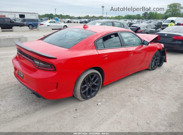 2C3CDXHG5NH270389 2022 DODGE CHARGER Orange Задня права чверть