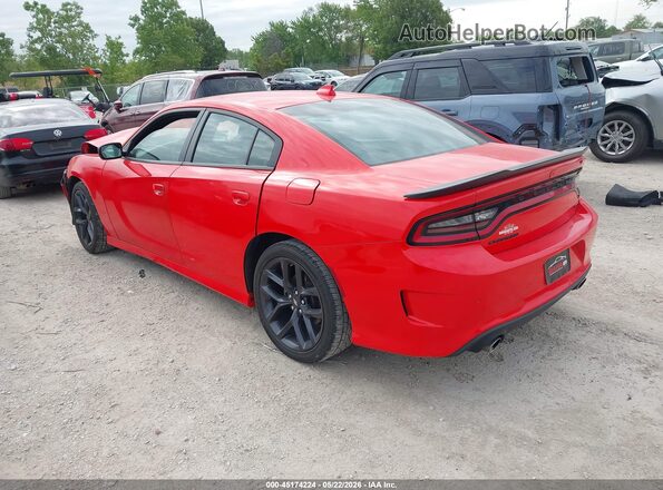 2C3CDXHG5NH270389 2022 DODGE CHARGER Orange Задня ліва чверть