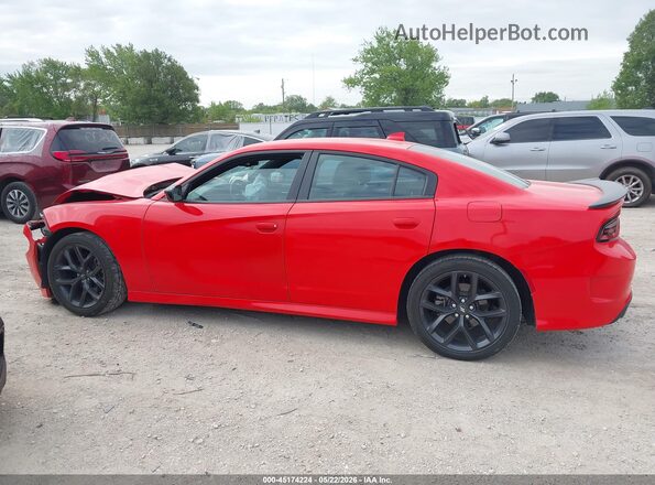 2C3CDXHG5NH270389 2022 DODGE CHARGER Orange Панорамний вид салону 360°