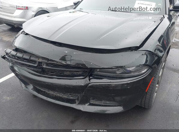 2C3CDXHG6GH211161 2016 DODGE CHARGER Black 