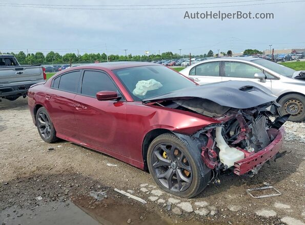 2C3CDXHG6JH206937 2018 DODGE CHARGER Red Առջևի աջ