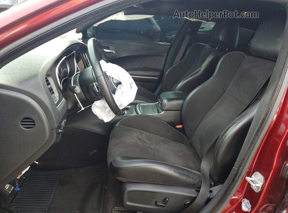 2C3CDXHG6JH206937 2018 DODGE CHARGER Red Սալոնի դիմացի տեսք